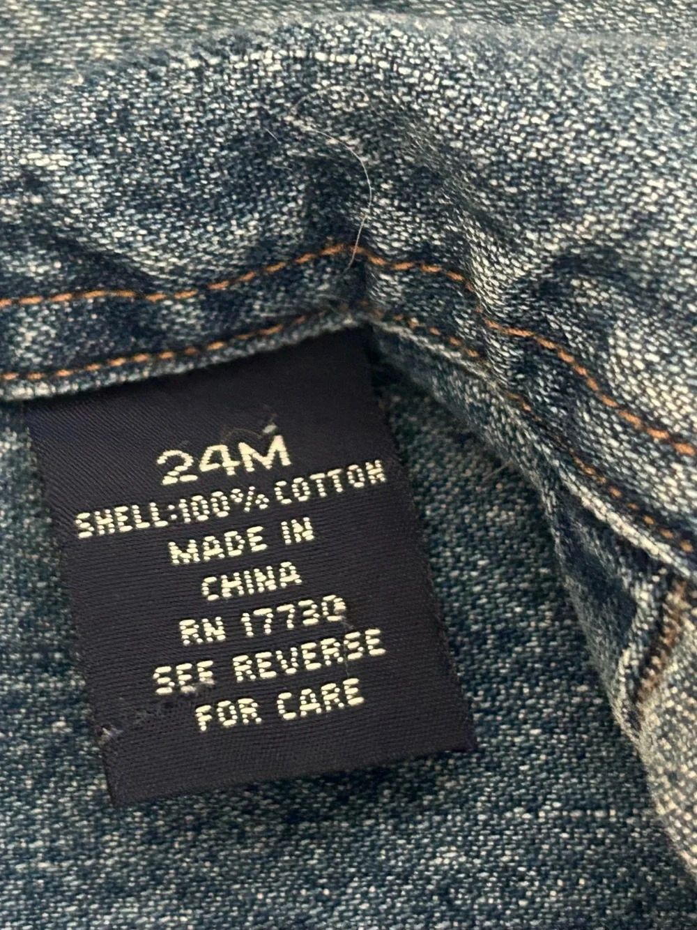 Handmade denim jacket